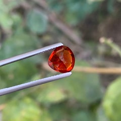 3.00 Carat Natural Loose Hessonite Garnet Pear Shape Gemstone