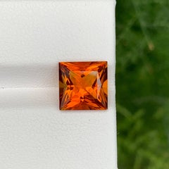 3.00 Carat Natural Loose Madeira Citrine Stone Fancy Cut Brazilian Gemstone