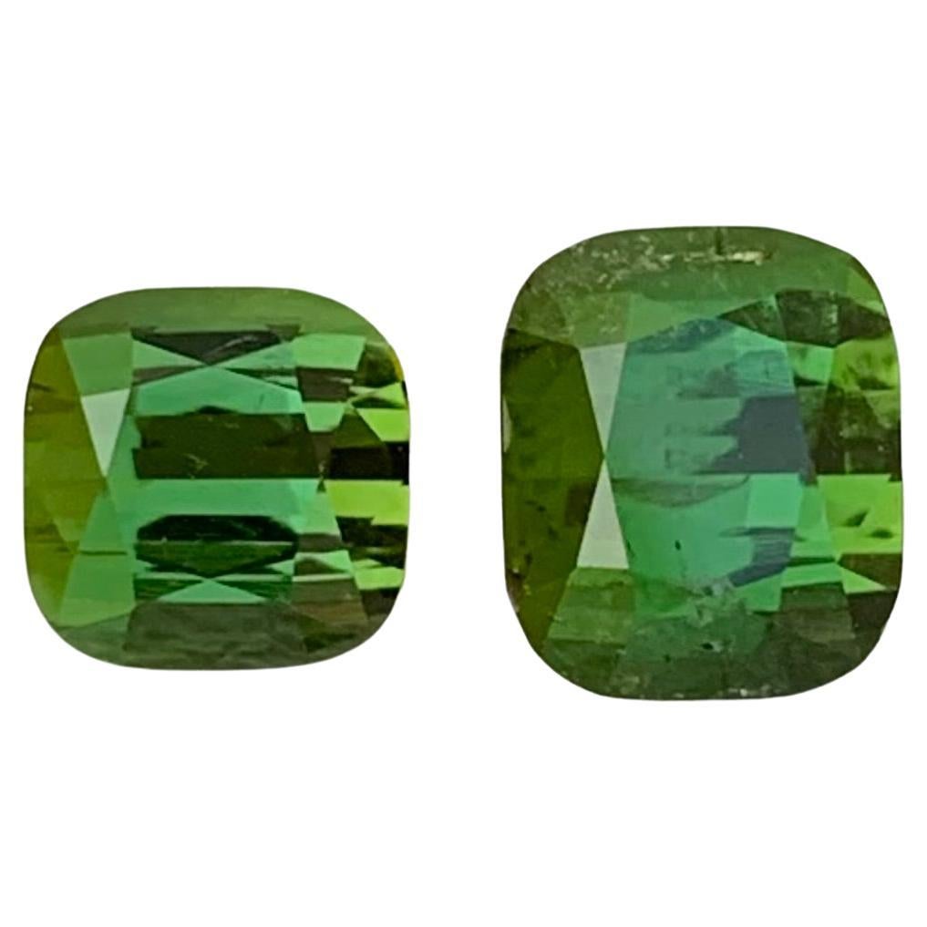 3.00 Carat Natural Loose Tourmaline Pieces Cushion Shape Gem For Jewellery