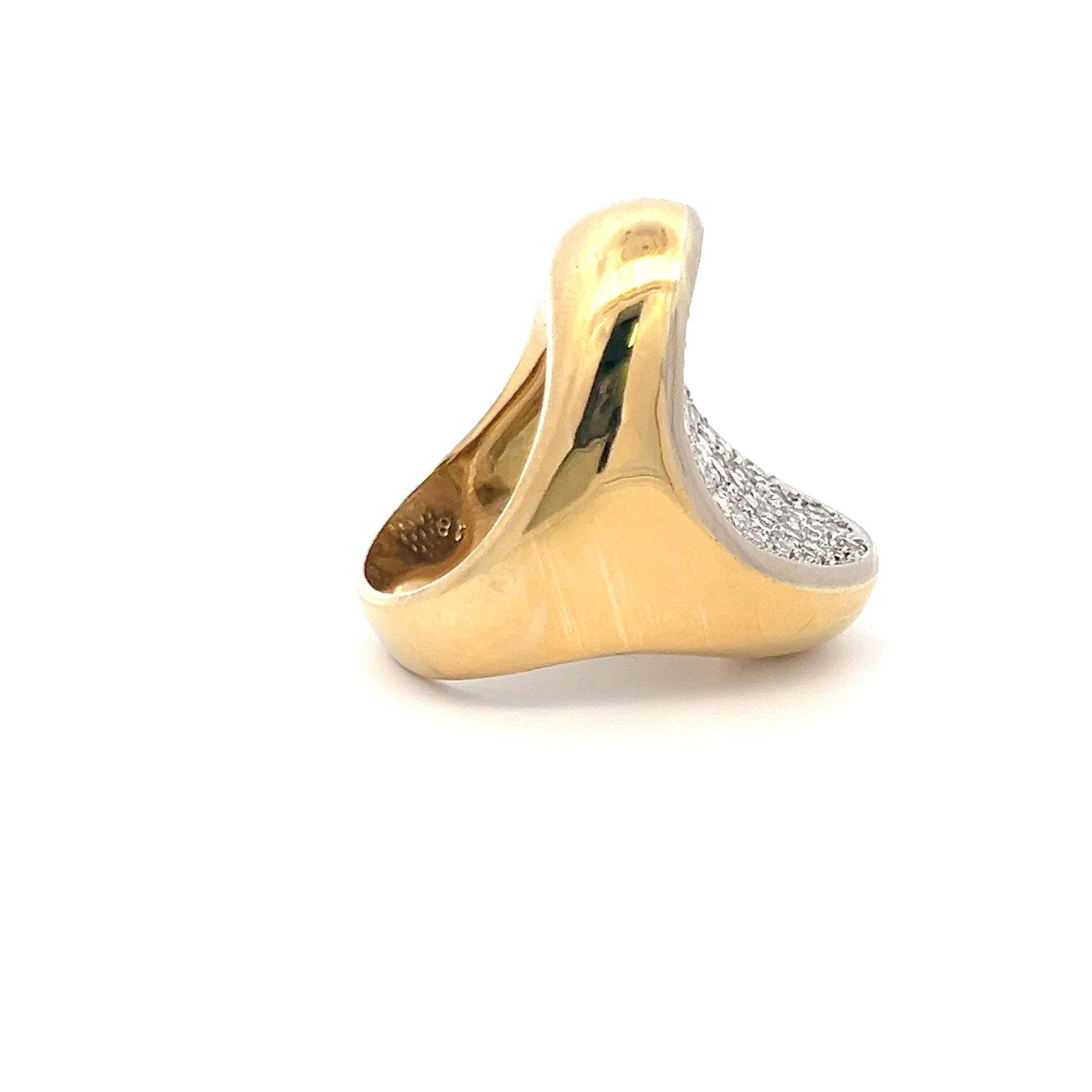 Título:
Anillo de cóctel de oro amarillo de 18 quilates con diamante I SI brillante redondo de 3,00 quilates
Estilo:
Cóctel
Metal:
oro amarillo de 18 quilates
Gema 1:
Diamante de 3 quilates
Número de