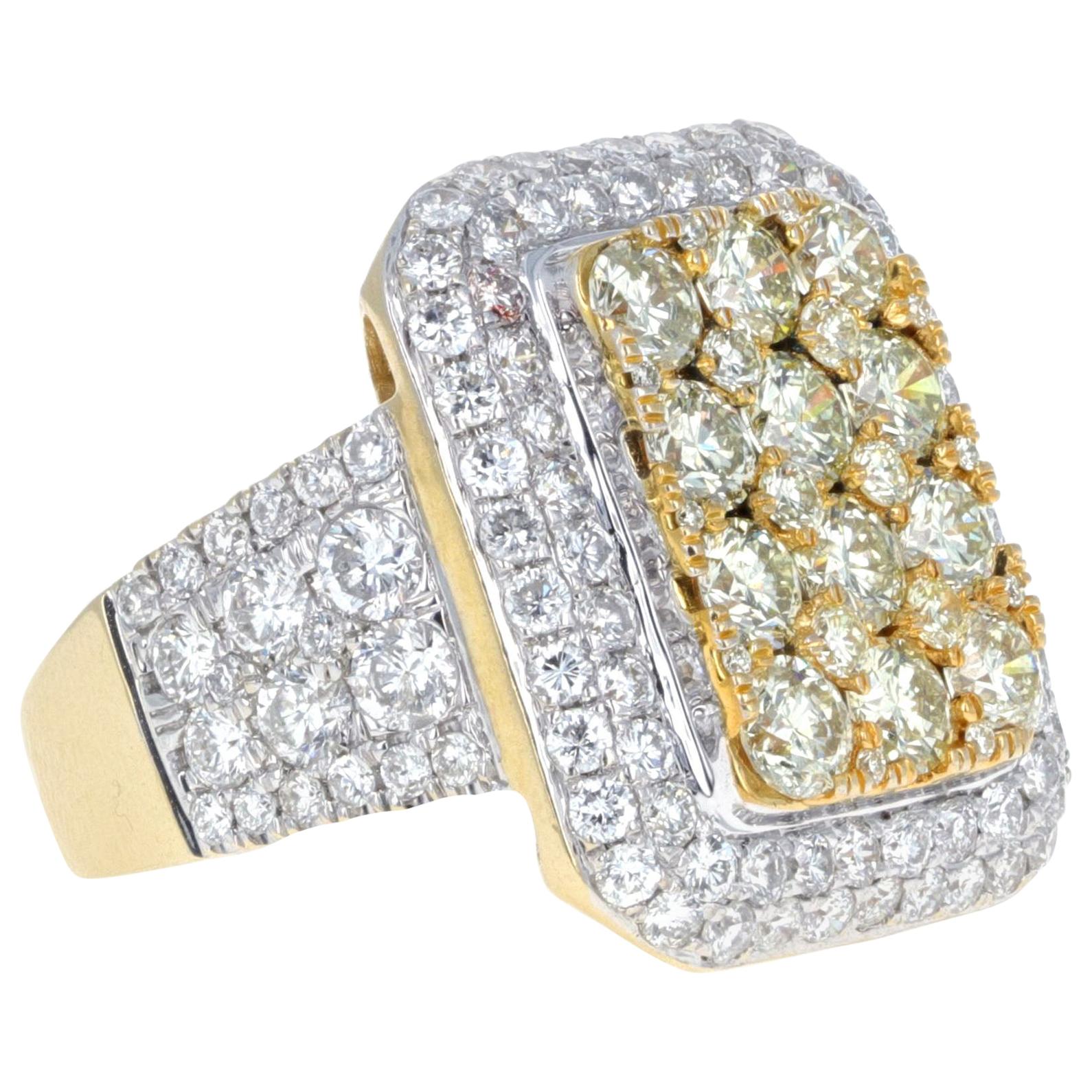 5.00 Carat Diamond Fashion Ring For Sale