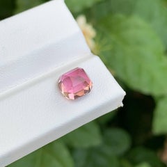 3.00 carats Bubblegum Pink Tourmaline Stone Cushion Cut Afghan Gemstone