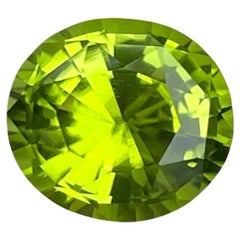 3.00 carats Green Loose Peridot Stone Mix Oval Cut Natural Pakistani Gemstone
