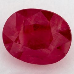 3.00 Ct Ruby Oval Loose Gemstone