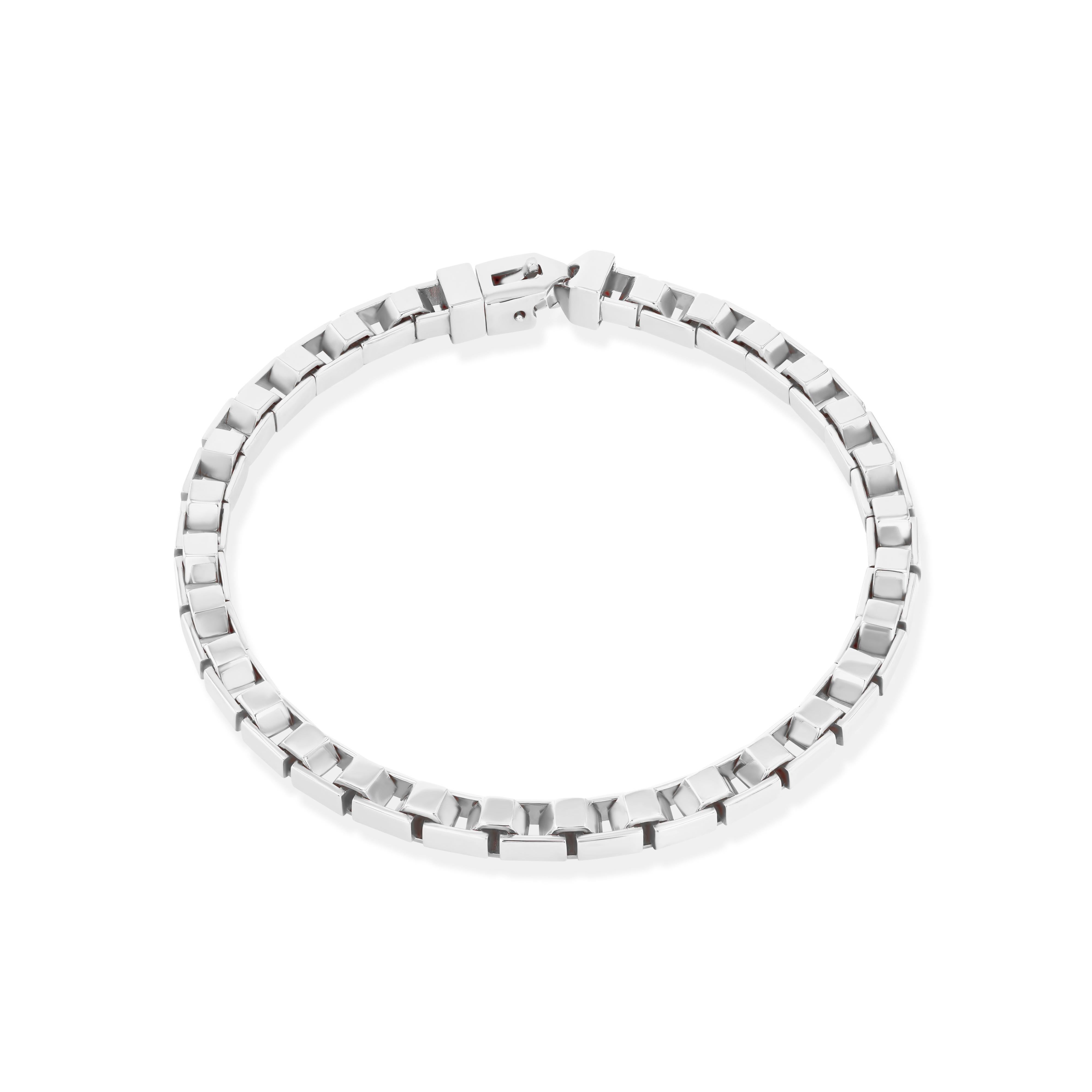 Taille baguette 300 grammes Collier à maillons en or massif 18k fait main avec rubis baguette en vente