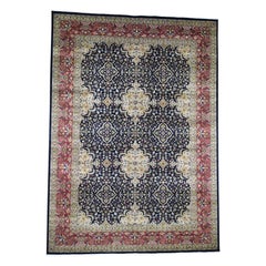 300 KPSI Redkashan Revival New Zealand Wool Hand Knotted Oriental Rug