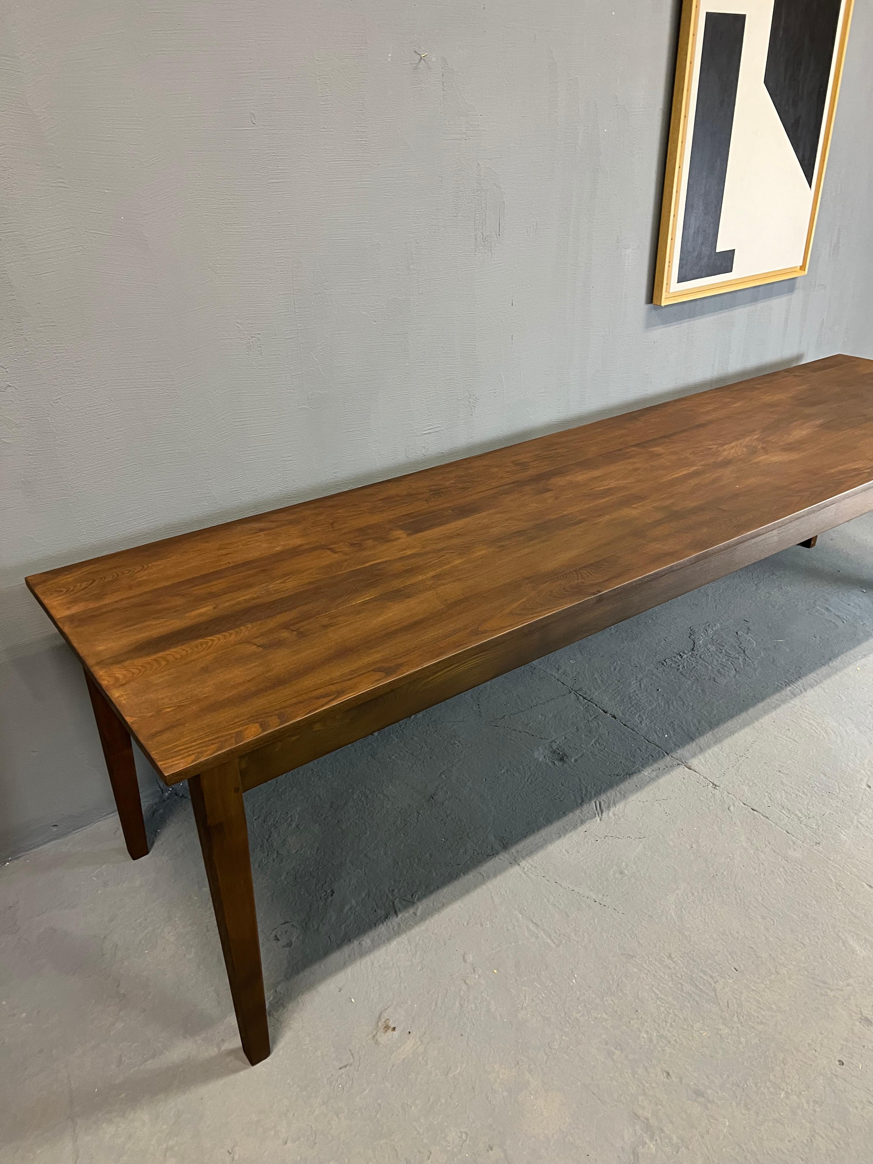 Brown Farm Table For Sale 14