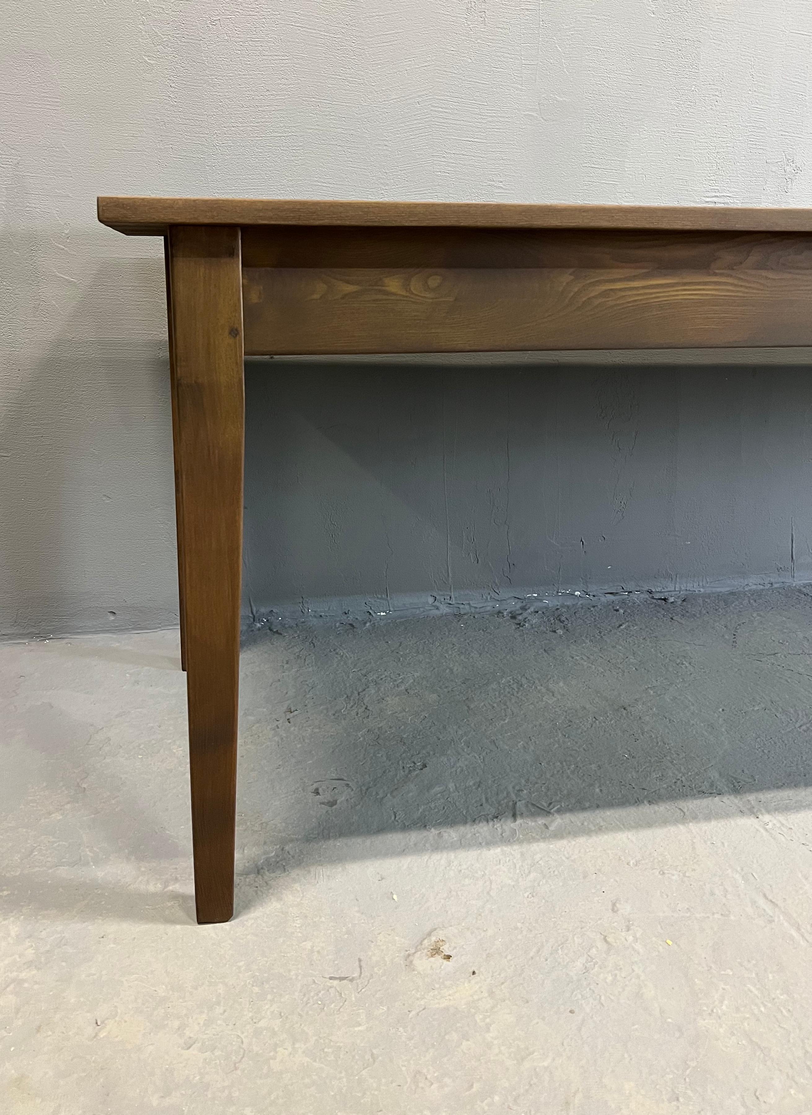 Brown Farm Table For Sale 1