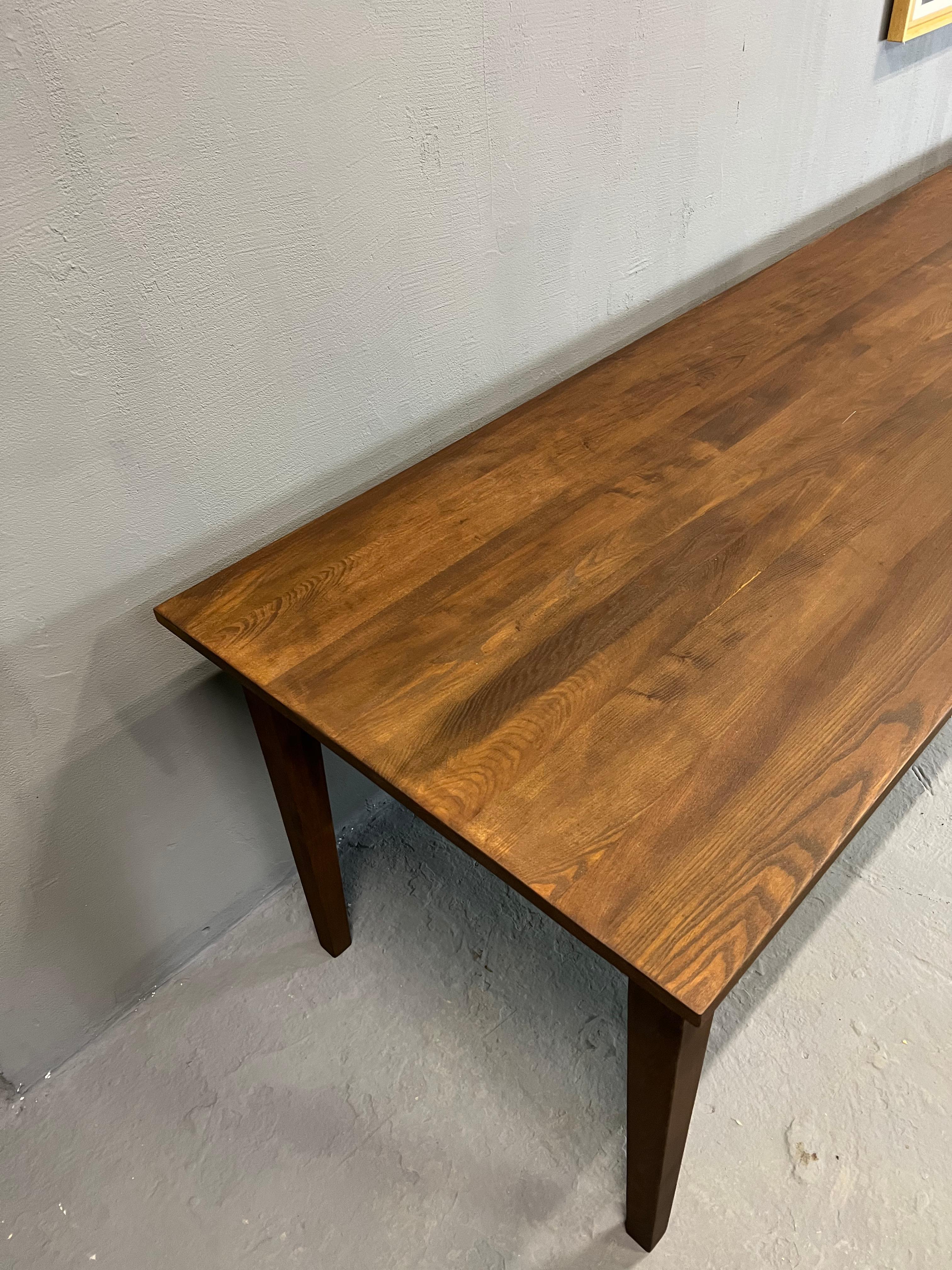 Brown Farm Table For Sale 3