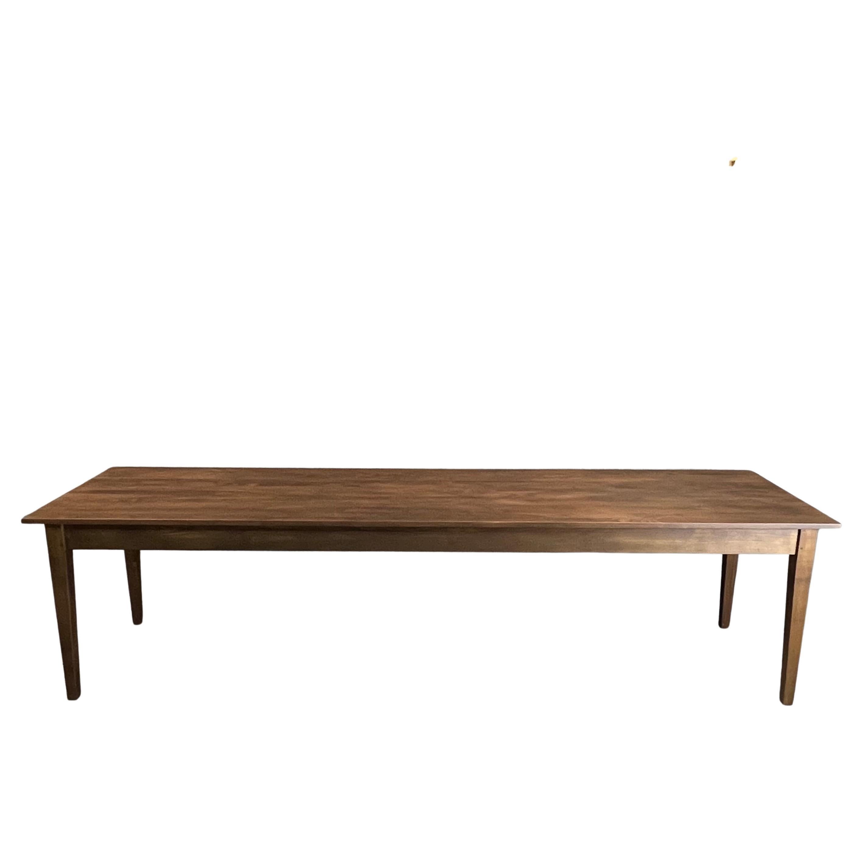 Brown Farm Table For Sale