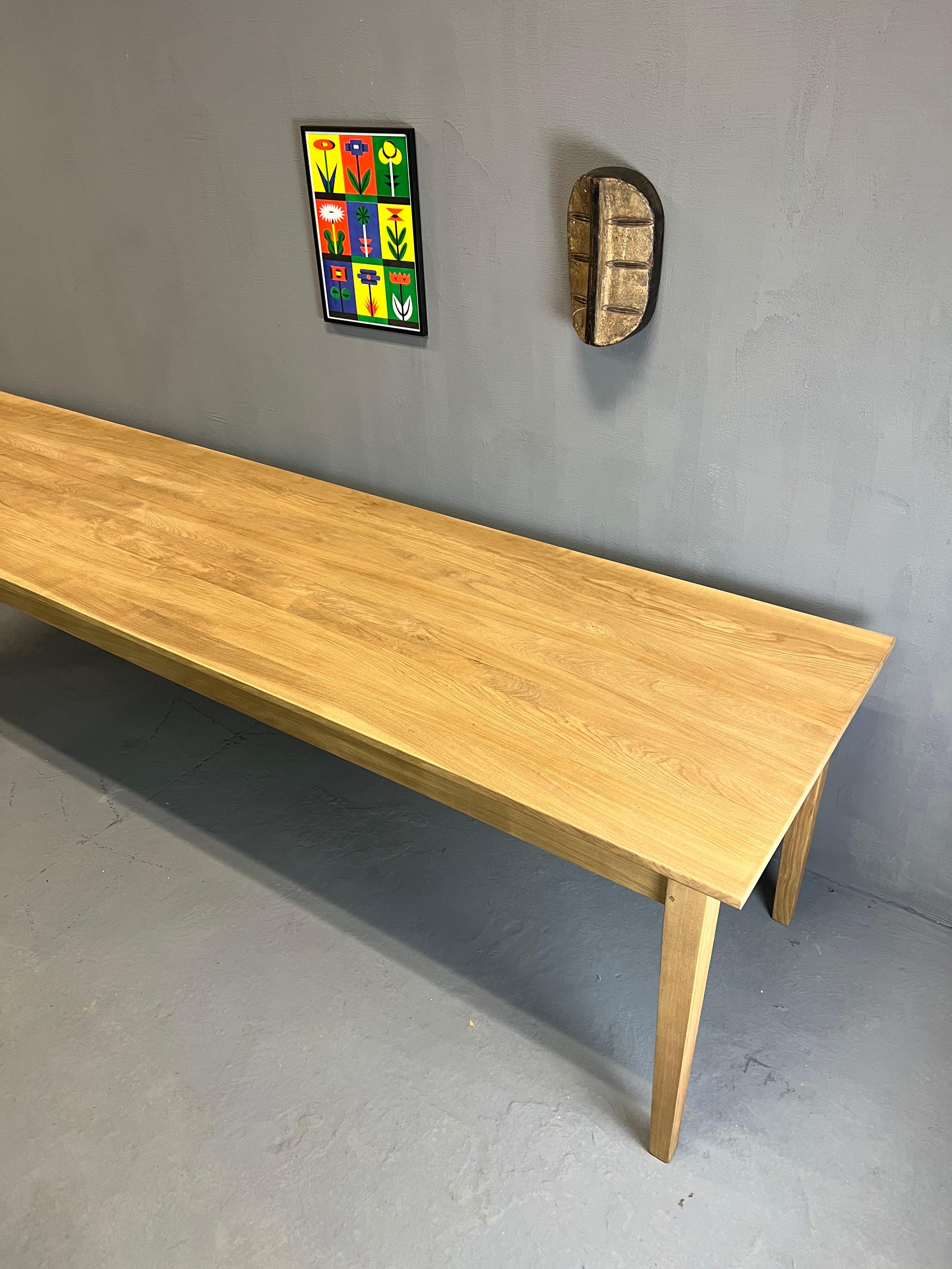 Farm Table in Ash For Sale 15