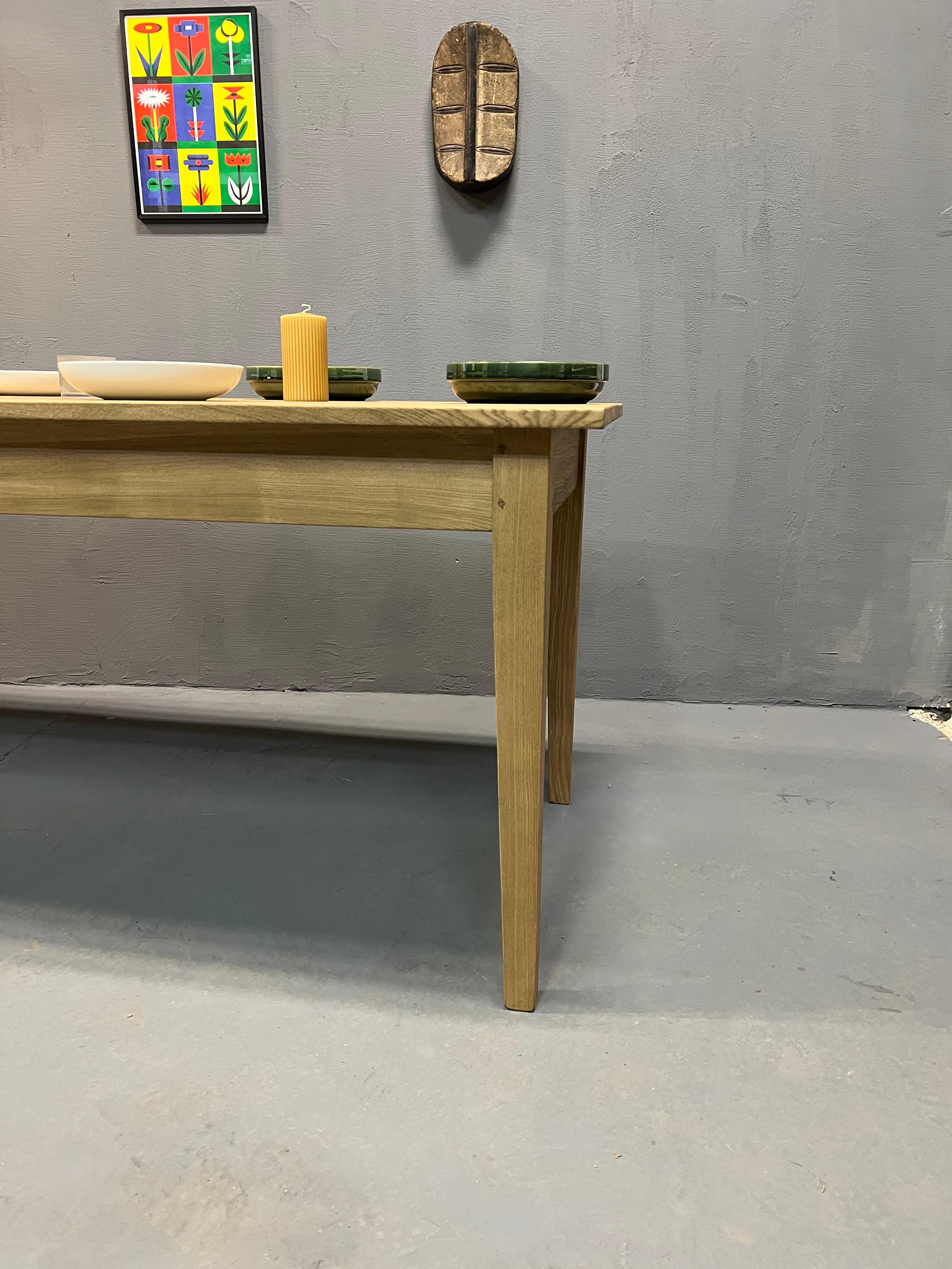 Farm Table in Ash For Sale 2
