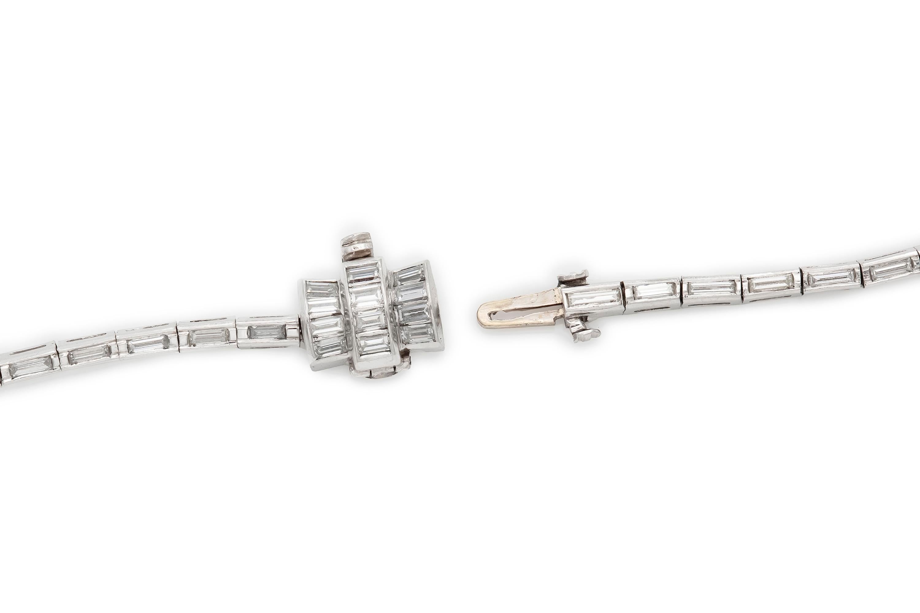 30,00 Karat Diamant-Halskette mit Multi-Cut-Diamant (Marquiseschliff) im Angebot