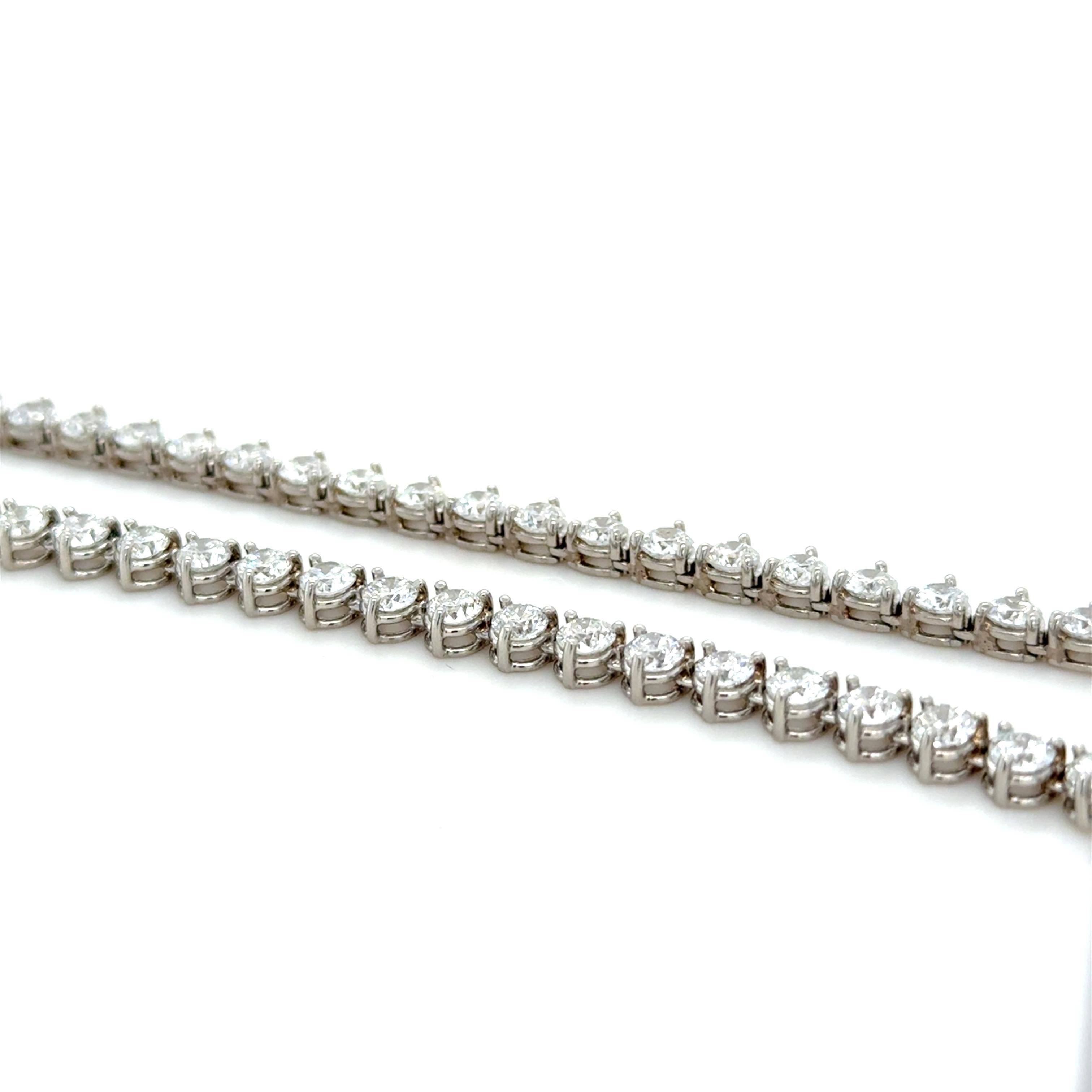 Taille brillant Collier de diamants de 30,00 carats en vente