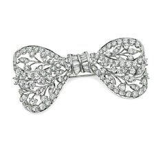 3.00ct Diamond Bow Pin