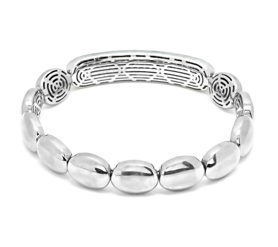 Bangle flessibile in oro con diamante 3.00ct In condizioni buone in vendita a New York, NY