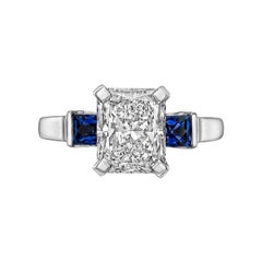 3.00ct Radiant-Cut Diamond Ring 'D/VS2'