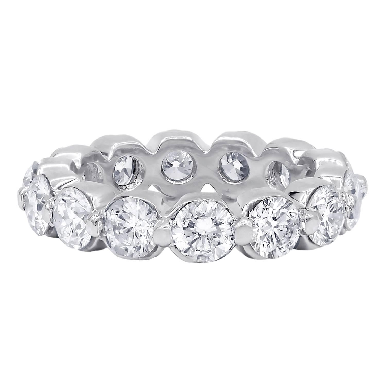 3.01 Carat Classic Eternity Band