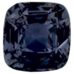 3.01 Ct Blue Sapphire Cushion Loose Gemstone