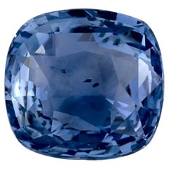 3.01 Ct Blue Sapphire Cushion Loose Gemstone