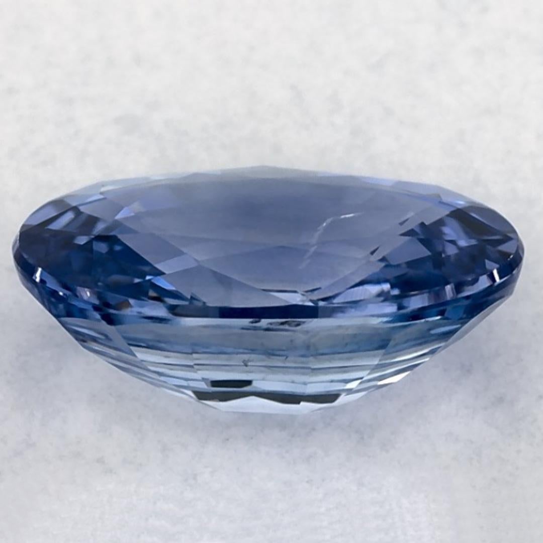 3.01 qt Zafiro Azul Oval Gema Suelta en Nuevo estado para la venta en Fort Lee, NJ