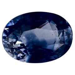 3.01 Ct Blue Sapphire Oval Loose Gemstone