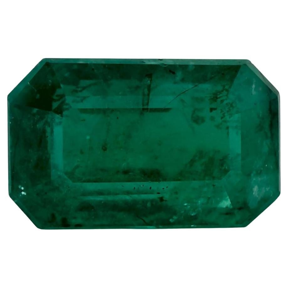 3.01 Ct Emerald Octagon Cut Loose Gemstone