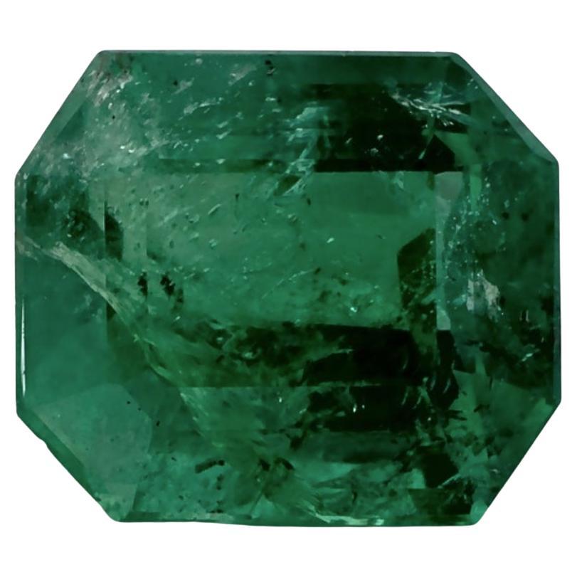 3.01 Ct Emerald Octagon Cut Loose Gemstone