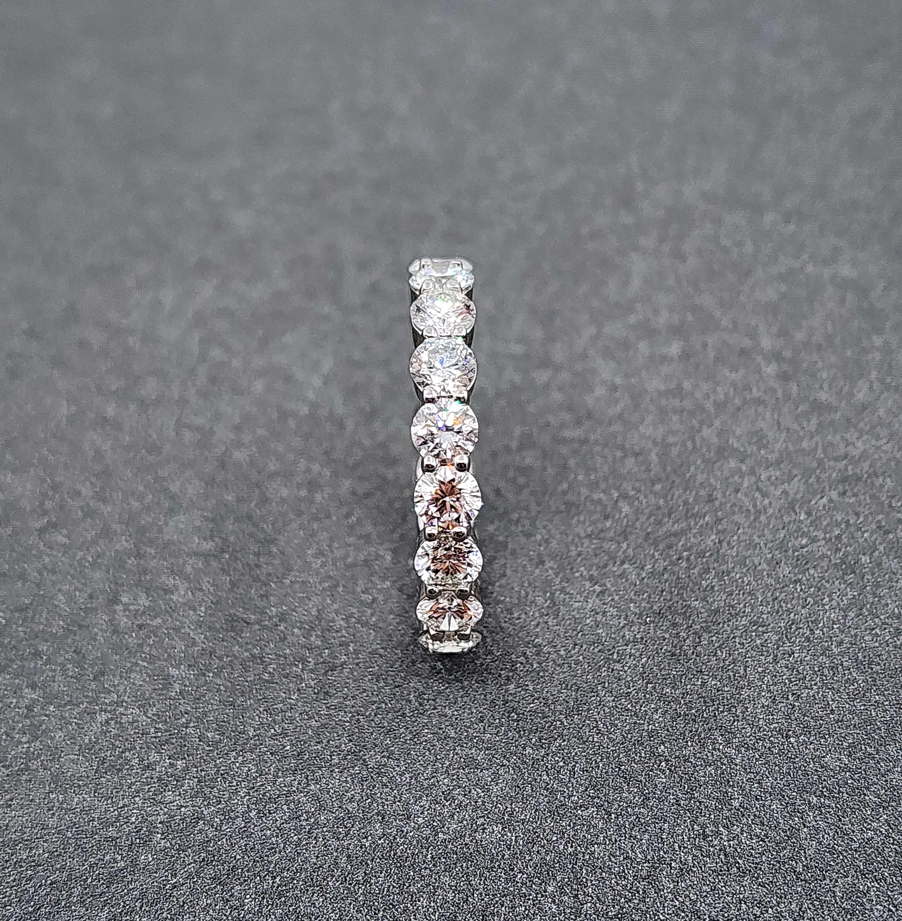 3.01 ct Harry Winston Diamond Eternity Band 2