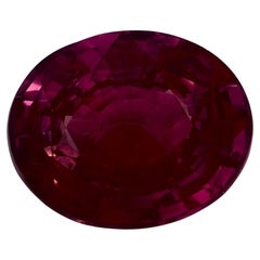 3.01 Ct Pink Sapphire Oval Loose Gemstone
