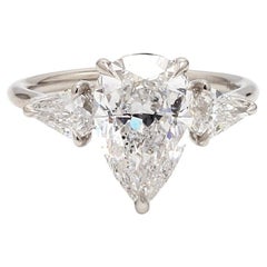 3.01 D SI1 PS GIA, 0.54ctw PS DIAS 2 STONES
