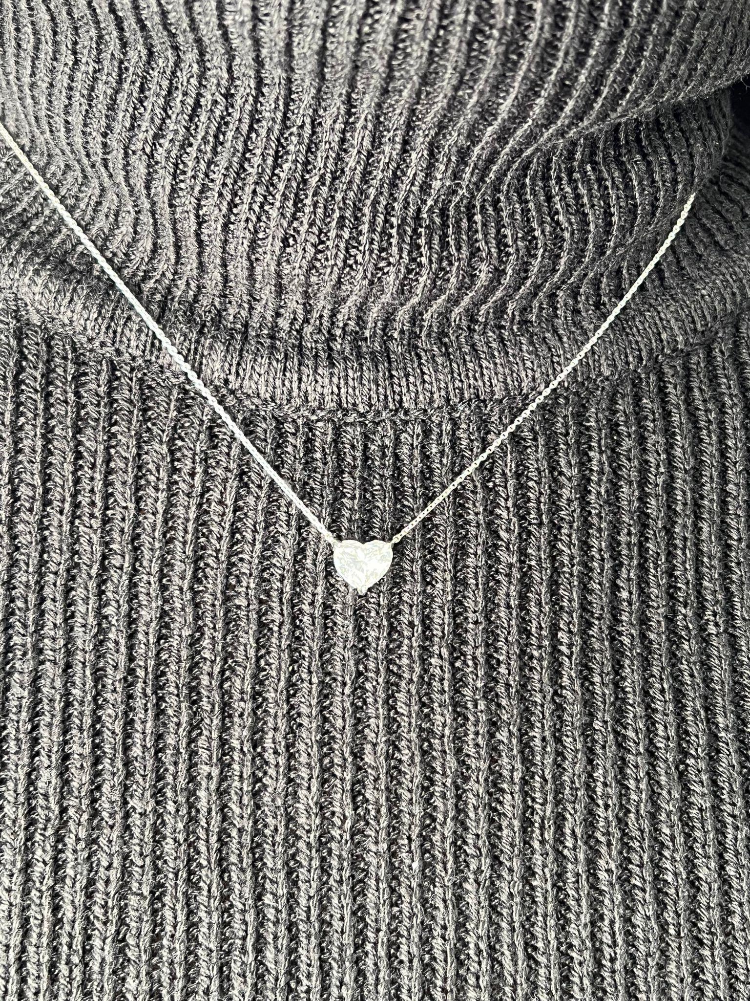 Women's Mia's Heart Necklace For Sale