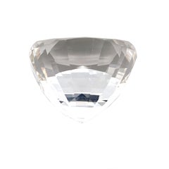 301.69 Carat Cushion Cut White Topaz Loose Gemstone