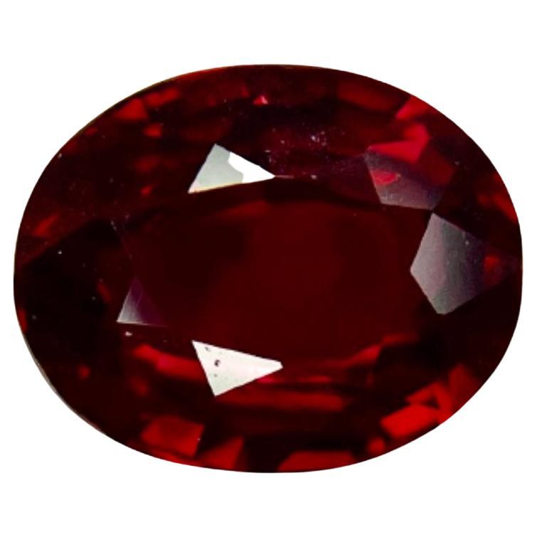 3.01Ct Mozambique Oval Ruby
