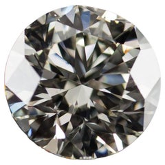3,02 Quilates Diamante Suelto L / VS2 Corte Brillante Redondo Certificado GIA