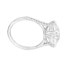 3.02 Carat Old Mine Brilliant Diamond Ring