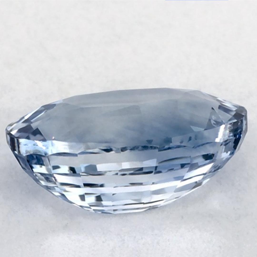 3.02 carati di zaffiro blu ovale sfuso In condizioni Nuovo in vendita a Fort Lee, NJ
