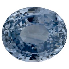 3.02 Ct Blue Sapphire Oval Loose Gemstone