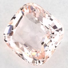 3.02 Karat Rosa Saphir Cushion Loser Edelstein