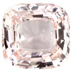 3.02 Karat Rosa Saphir Cushion Loser Edelstein