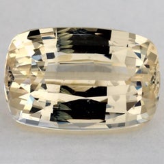 3,02 Karat Gelber Saphir Cushion Lose Edelstein