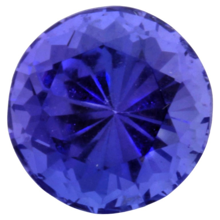 3.03 Carat GAL Certified Round Tanzanite For Sale at 1stDibs | how 