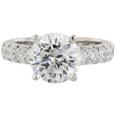3.03 Carat GIA Certified Diamond Engagement Ring