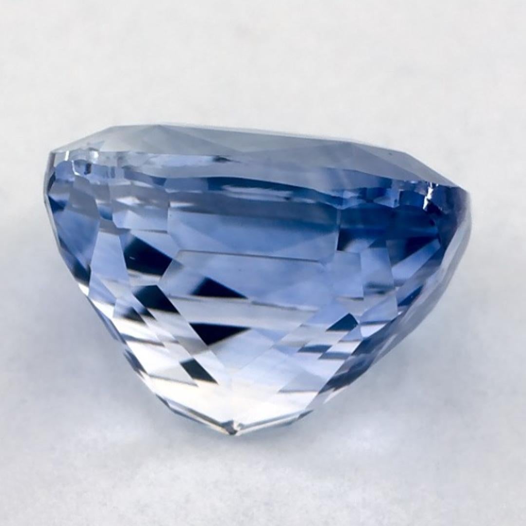 3.03 carati di zaffiro blu a cuscino, gemma sfusa In condizioni Nuovo in vendita a Fort Lee, NJ