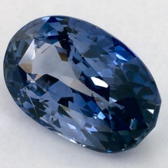 3.03 Ct Blue Sapphire Oval Loose Gemstone