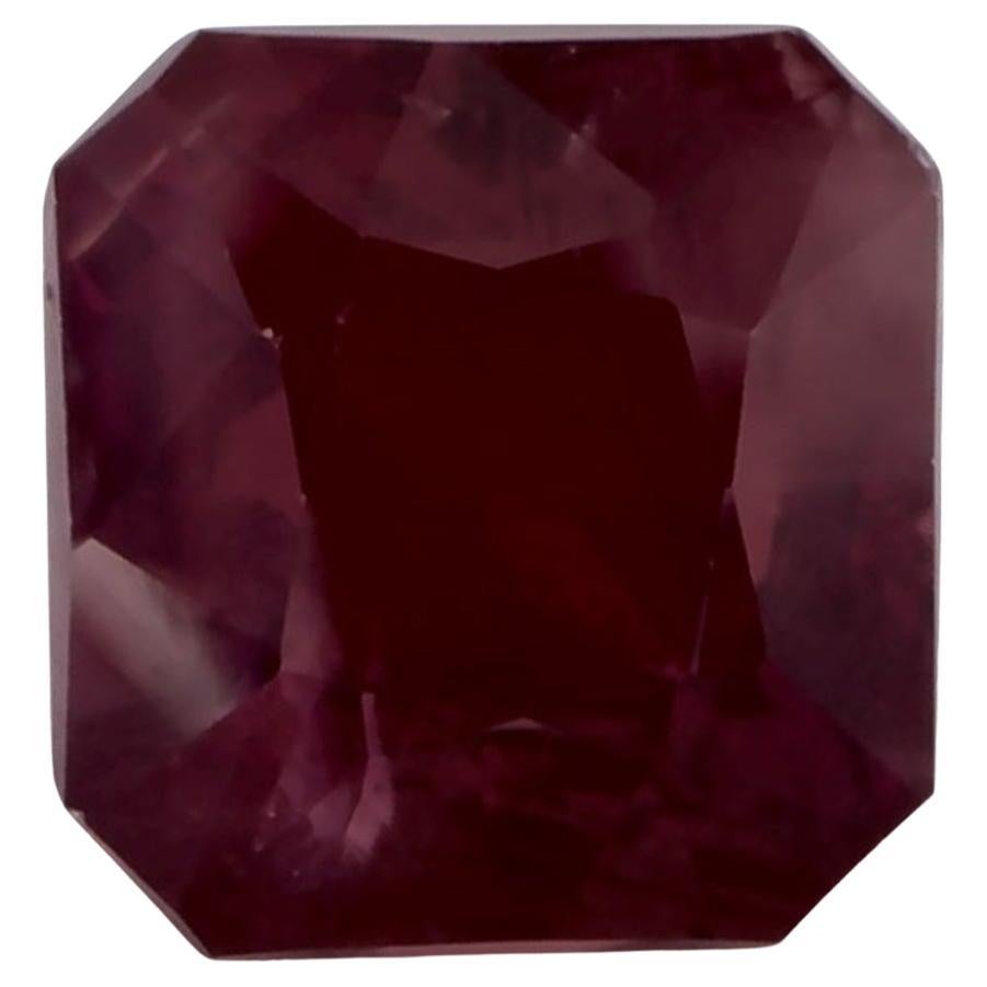 3,03 Karat rosa Saphir Oktagon zertifiziert lose Edelstein im Angebot