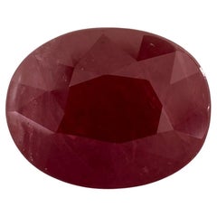 3.03 Ct Ruby Oval Loose Gemstone