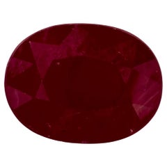 3.03 Ct Ruby Oval Loose Gemstone