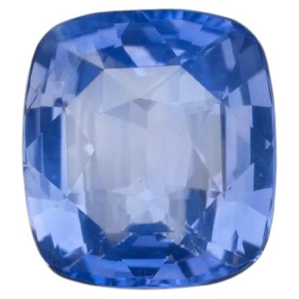 3,03 carats, saphir bleu non traité, accompagné d'un certificat du GIA en vente
