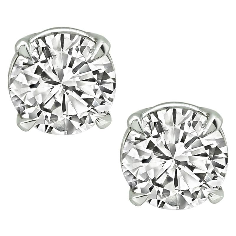 Pendientes de diamantes de 3,03 ctw